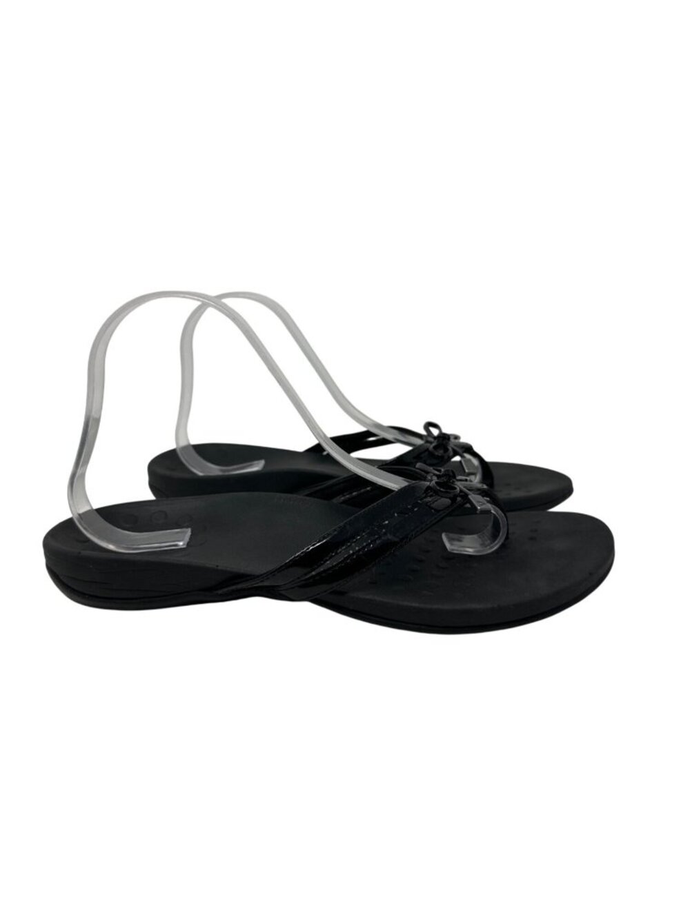 Vionic Bella Anniversary Thong Sandal with Bow Detail Women's Size 10 Wide